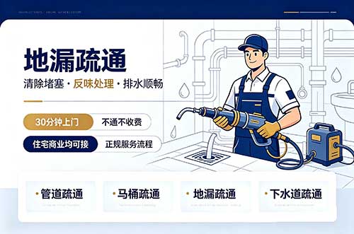 宜兴地漏疏通