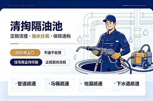 宜兴清掏隔油池